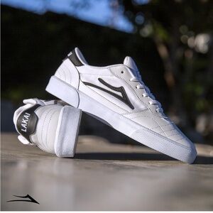 Lakai White and Black Sneakers men size  7